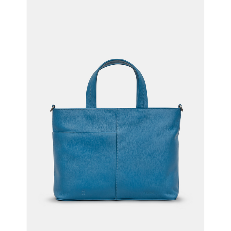 Yoshi Hampton Multiway Petrol Blue Leather Grab Bag