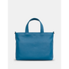 Yoshi Hampton Multiway Petrol Blue Leather Grab Bag