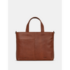 Yoshi Shakespeare Bookworm Brown Brown Leather Grab Bag