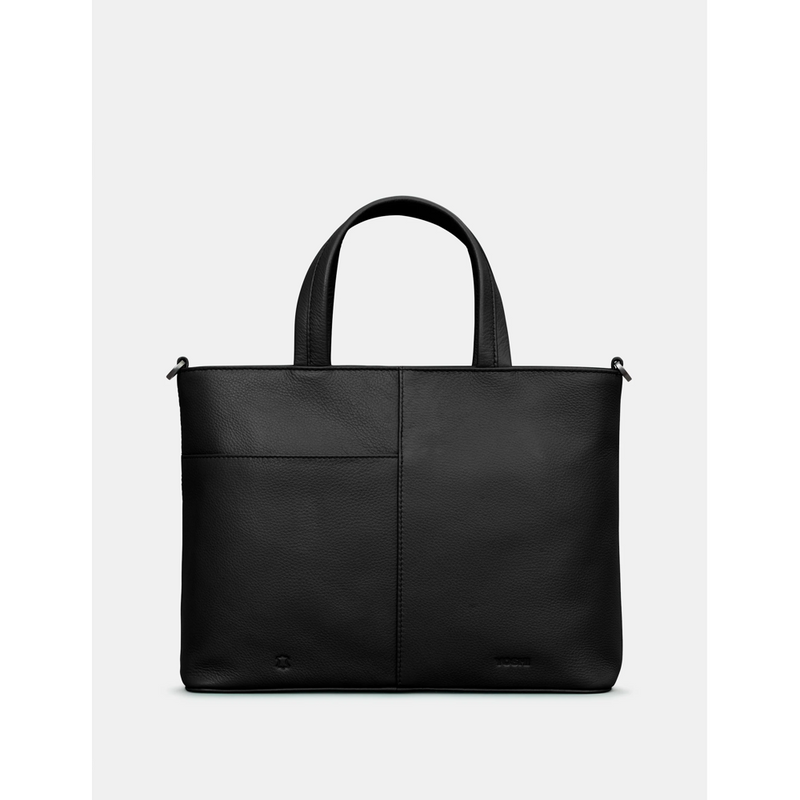 Yoshi Dickens Bookworm Black Leather Multiway Grab Bag