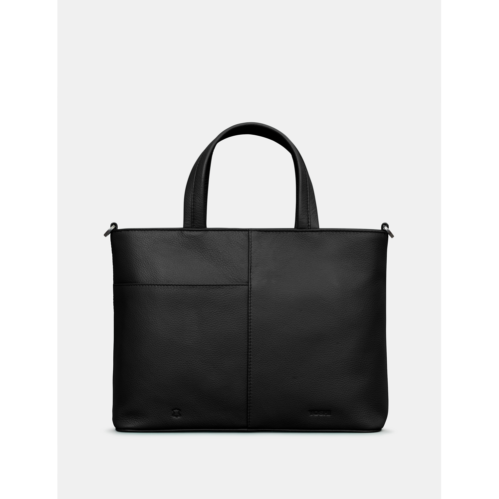 Yoshi Hampton Multiway Black Leather Grab Bag