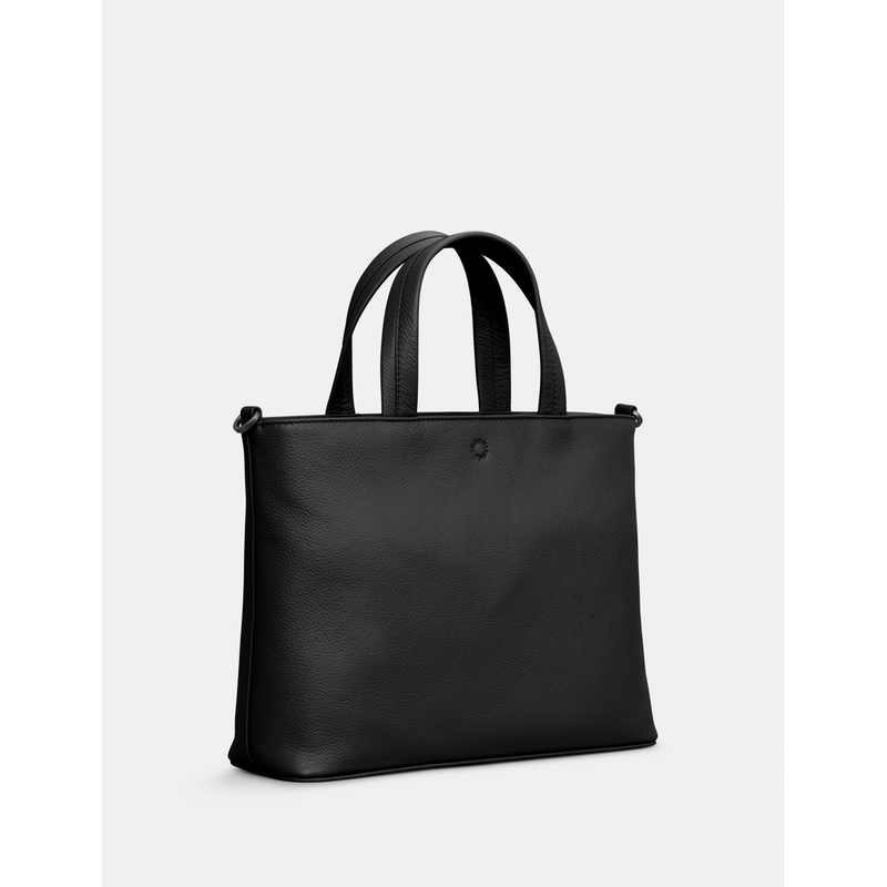 Yoshi Hampton Multiway Black Leather Grab Bag