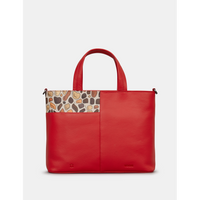 Yoshi Mothers Pride Red Leather Grab Bag