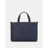 Yoshi Jane Austen Bookworm Library Navy Leather Grab Bag