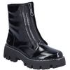 Rieker Y3351-00 (Freedom) Black Patent Boots