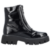 Rieker Y3351-00 (Freedom) Black Patent Boots