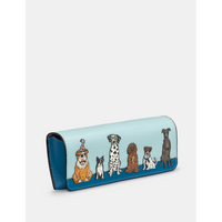 Yoshi Party Dogs Leather Glasses Case