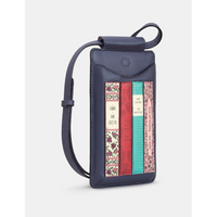 Yoshi Jane Austen Bookworm Navy Leather Phone Case