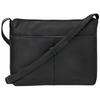 Yoshi Highland Cow Black Leather Cross Body Bag