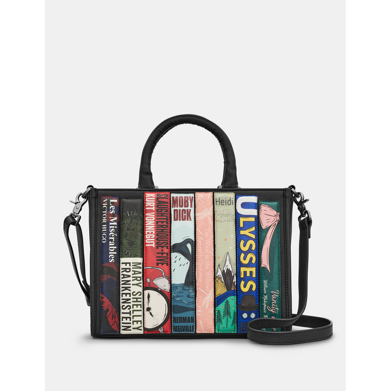 Yoshi Vegan Leather Bookworm Black Grab Bag