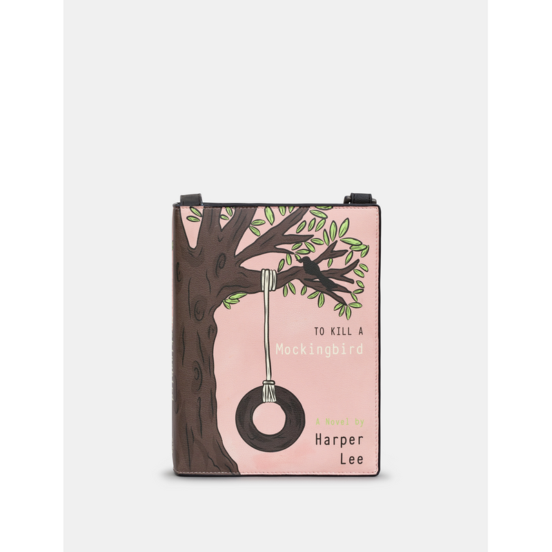 Yoshi To Kill A Mockingbird Vegan Pink Leather Cross Body Book Bag