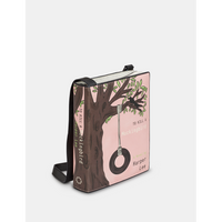 Yoshi To Kill A Mockingbird Vegan Pink Leather Cross Body Book Bag