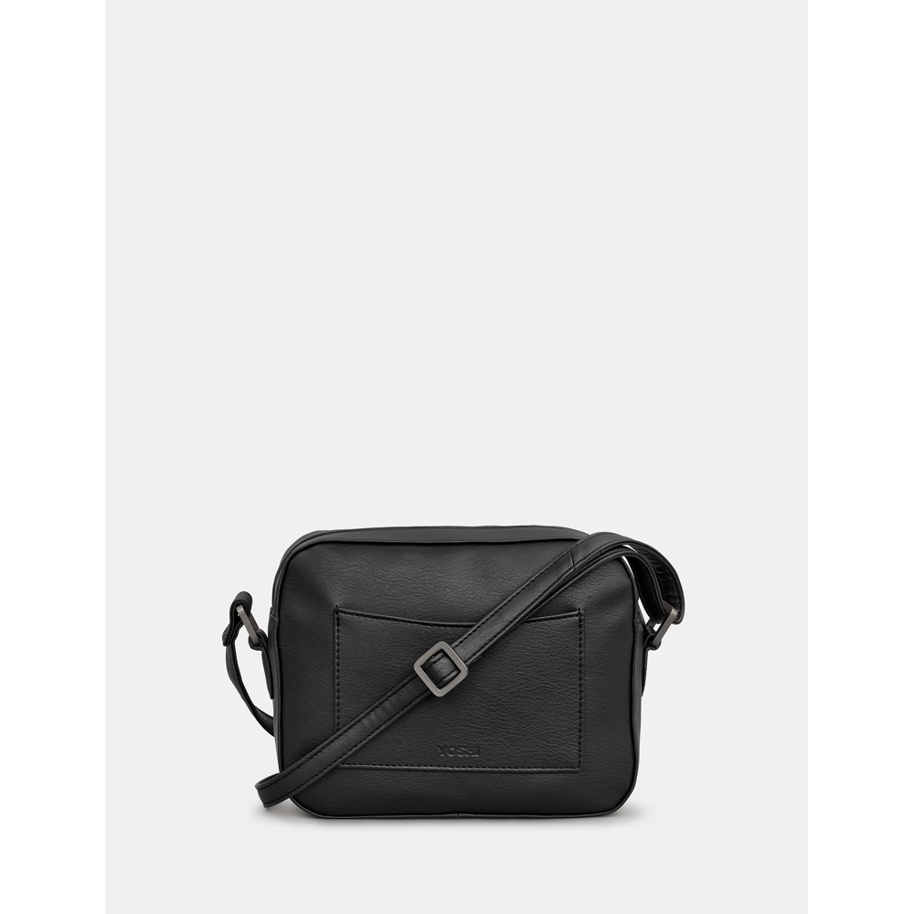 Yoshi Vegan Leather Bookworm Black Camera Bag