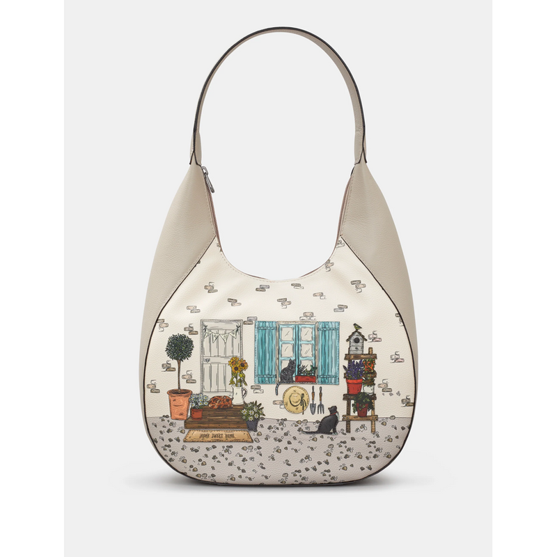 Yoshi Country Cottage Leather Shoulder Bag