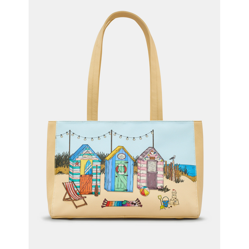 Yoshi Seaside Memories Sand Leather Shoulder Bag