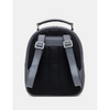 Yoshi Bronte Bookworm Grey Leather Backpack