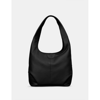 Yoshi Meehan Black Leather Shoulder Bag