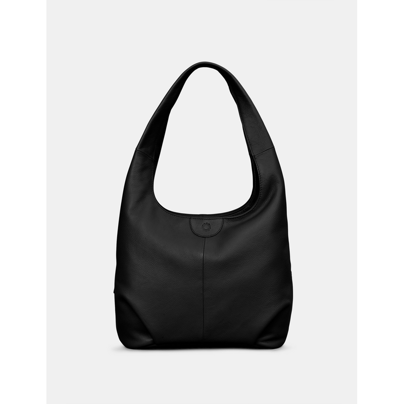 Yoshi Meehan Black Leather Shoulder Bag