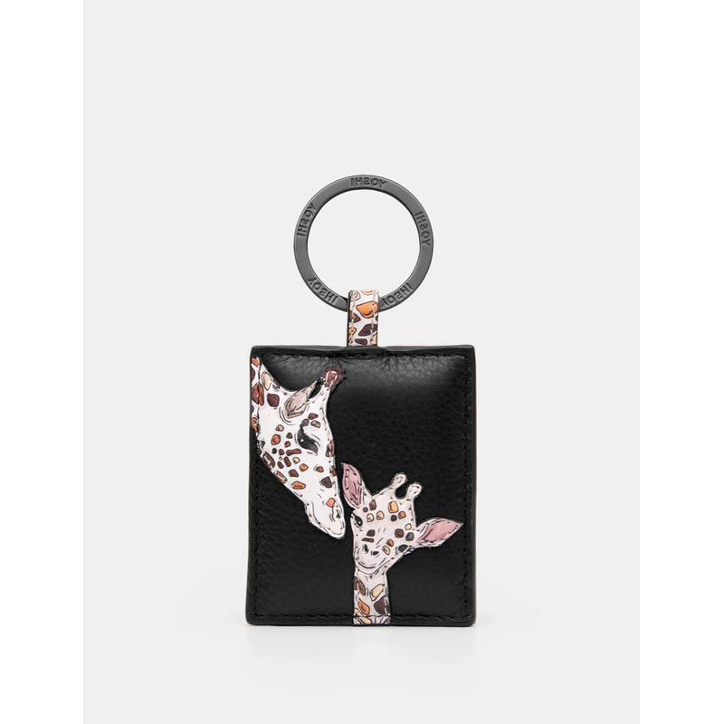 Yoshi Mothers Pride Black Leather Keyring