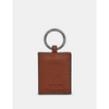 Yoshi Vegan Leather Bookworm Brown Keyring