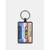 Yoshi Back to the 80s Black Leather Keyring A