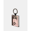 Yoshi To Kill A Mockingbird Book Cover Vegan Pink Leather Keyring