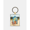 Yoshi Seaside Memories Sand Leather Keyring