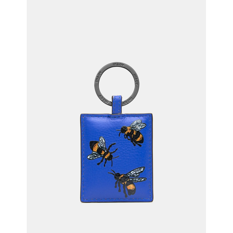 Yoshi Sweet Bees Leather Keyring