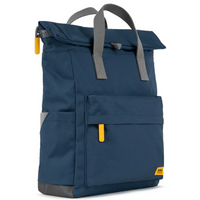 Roka Yellow Label Canfield B Recycled Canvas (Medium) Deep Blue Bag