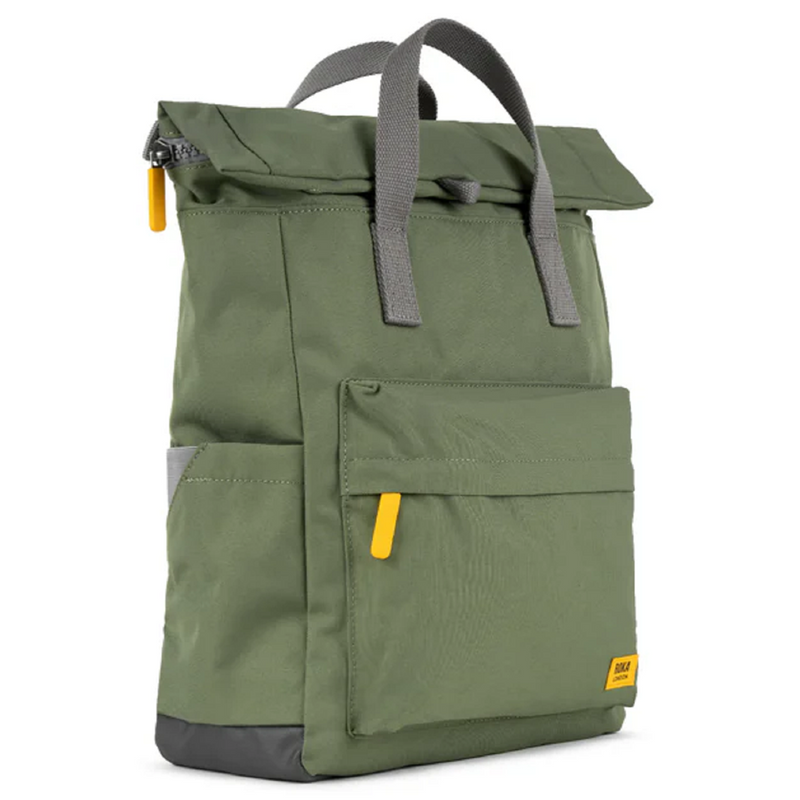 Roka Yellow Label Canfield B Recycled Canvas (Medium) Granite Bag