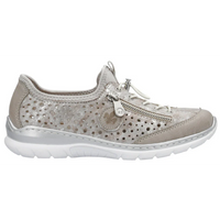 Rieker L32P6-90 (York) Ice Rose Metallic Shoes