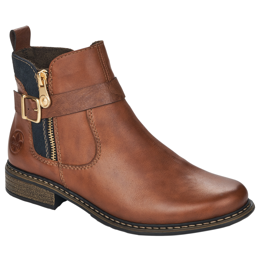 Rieker Z4959-22 (Stirrup) Chestnut Boots