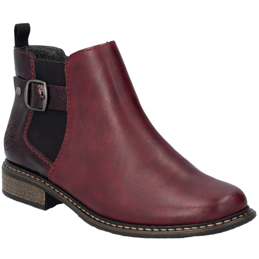 Rieker Z4965-35 (Stacey) Bordeaux Boots