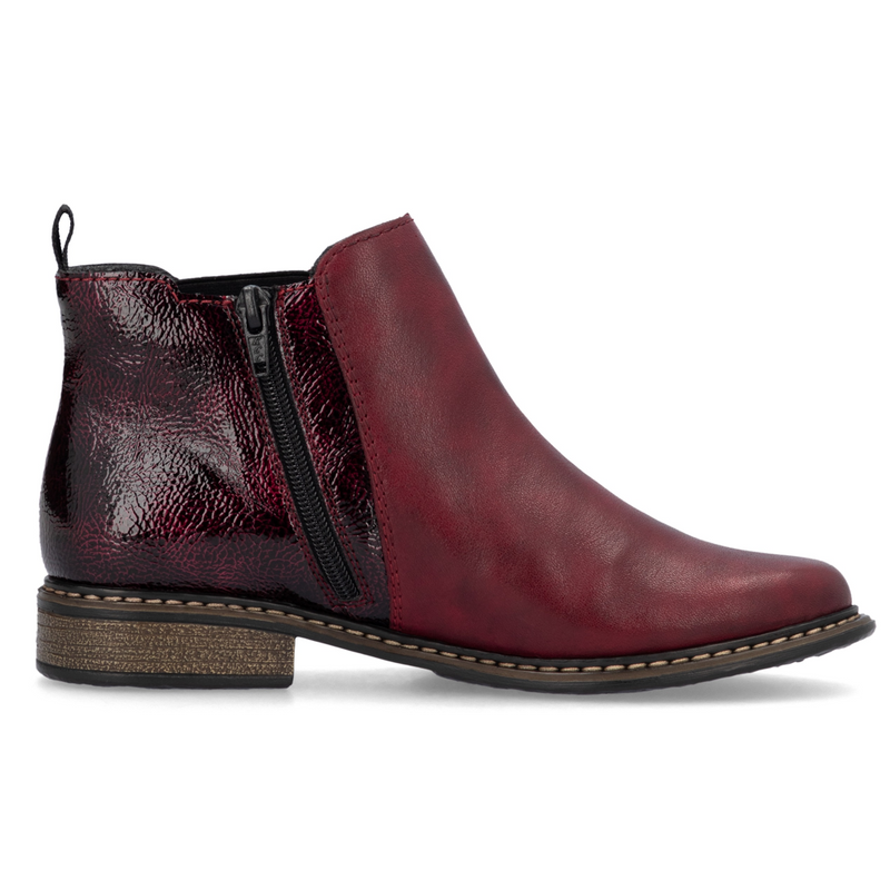 Rieker Z4965-35 (Stacey) Bordeaux Boots