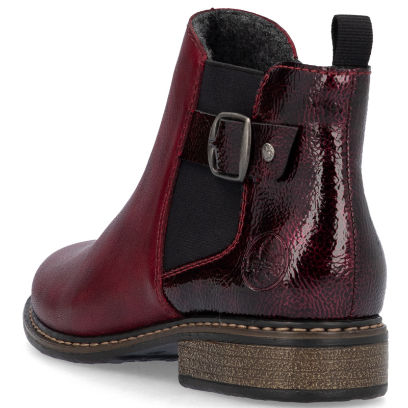 Rieker Z4965-35 (Stacey) Bordeaux Boots