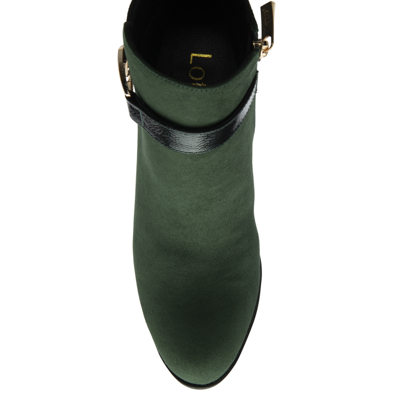 Lotus Adelaide Green Ankle Boots