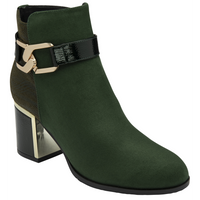 Lotus Adelaide Green Ankle Boots