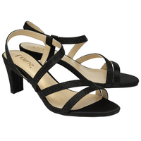 Lotus Bernadette Black Dress Shoes