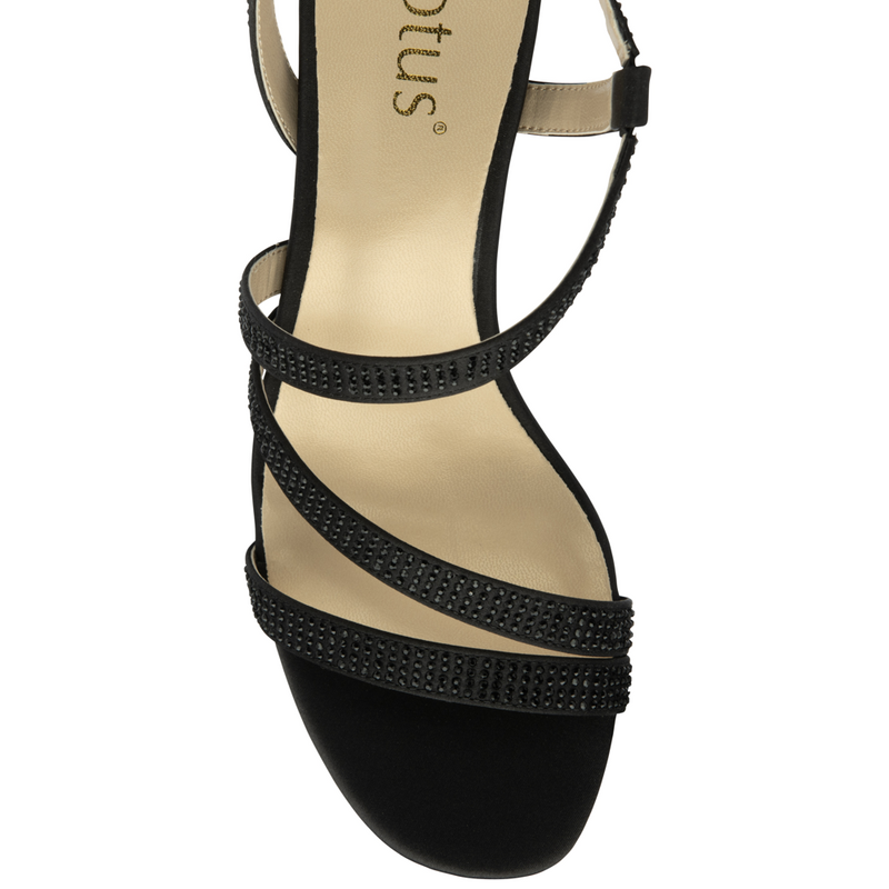 Lotus Bernadette Black Dress Shoes