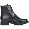 Remonte D8671-02 (Betty) Black Ankle Boots