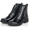 Remonte D8671-02 (Betty) Black Ankle Boots