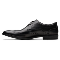 Clarks Brandon Limit Black Shoes