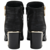 Lotus Danielle Black Ankle Boots