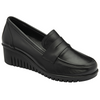 Lotus Detroit Black Leather Shoes