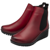 Lotus Dresden Red Ankle Boots