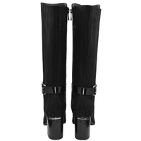 Lotus Elsa Black Long Boots