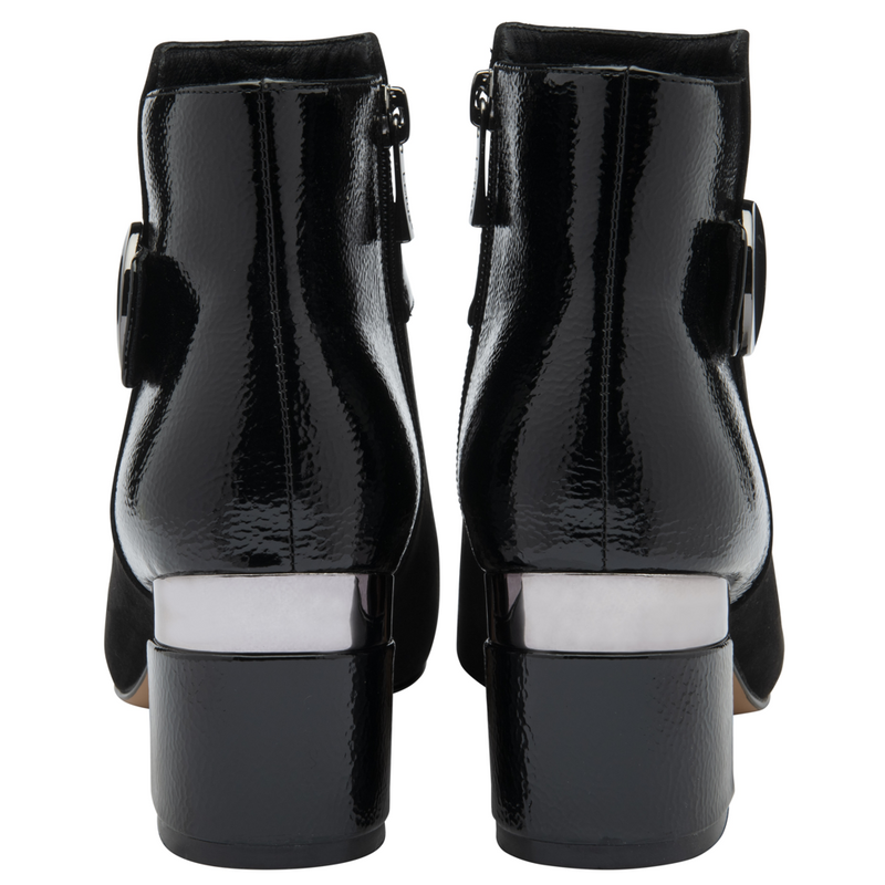 Lotus Kirsty Black Ankle Boots