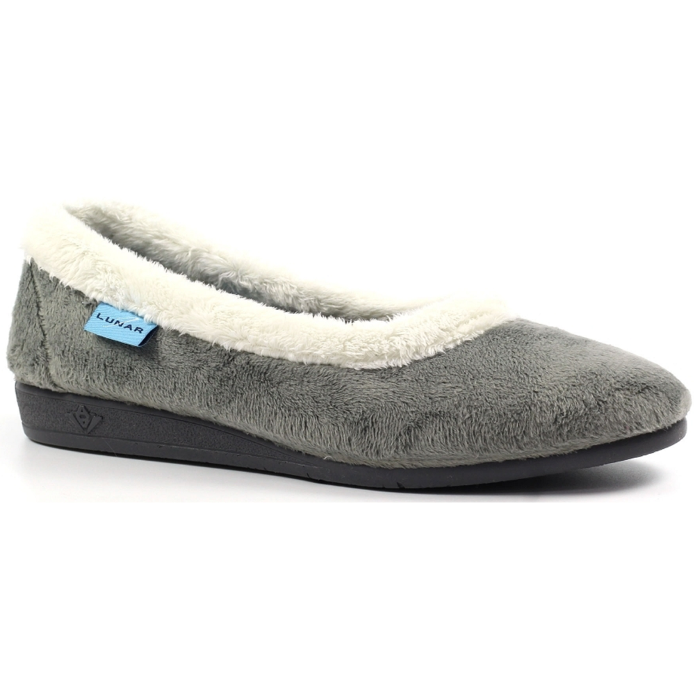 Lunar Mabel Grey Pump Slippers