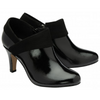 Lotus Maya Black Patent/Micro Shoes