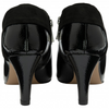 Lotus Maya Black Patent/Micro Shoes